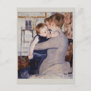 Cartão Postal Mãe e Filho Mary Cassatt