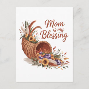 Cartão Postal Mãe é Minha Benção