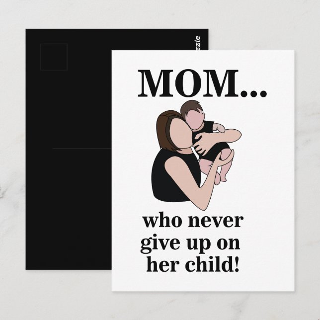 Cartão Postal Mãe Filho Mãe Para Ser (Frente/Verso)