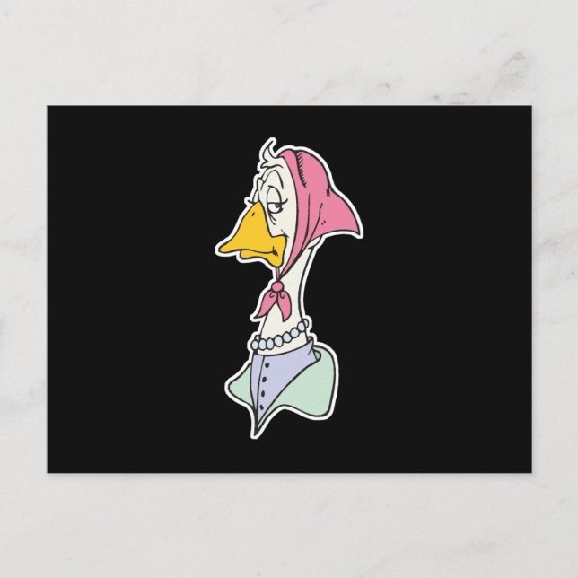 Cartão Postal mãe gansa (Frente)