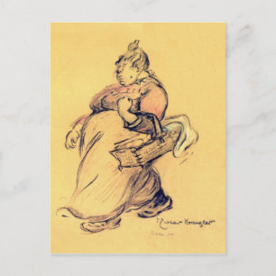 Cartão Postal Mãe Kranzler - Vintage