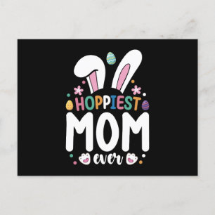 Cartão Postal Mãe Mais Esperta De Ovos De Coelhinhos Da Páscoa D