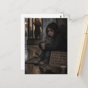 Cartão Postal Mãe Me Odeia por Viver na Calçada