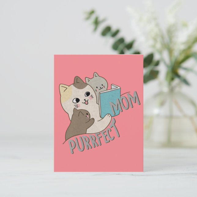 Cartão Postal Mãe Perfeita (Em pé/Frente)