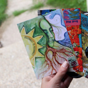 Cartão Postal Mãe Terra Gaia Deusa