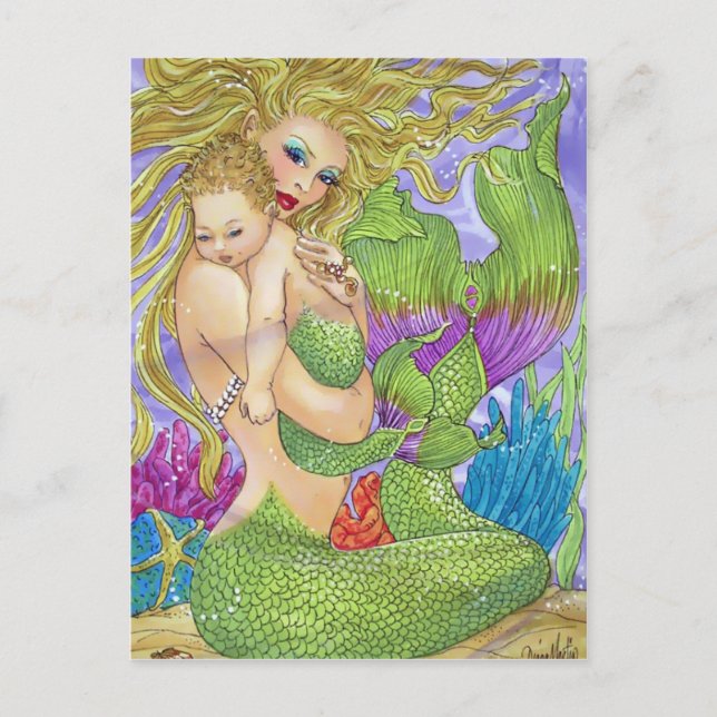 Cartão Postal Mães amam (Frente)