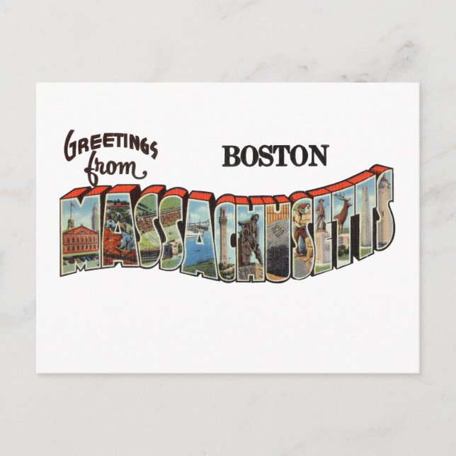 Cartão Postal Mães de Boston (Frente)