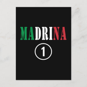 Cartão Postal Mães de Deus italianas: Madrina Numero Uno