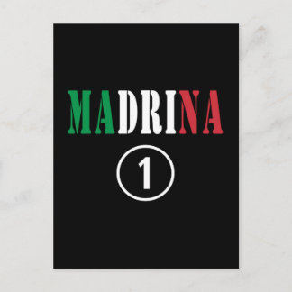 Cartão Postal Mães de Deus italianas: Madrina Numero Uno