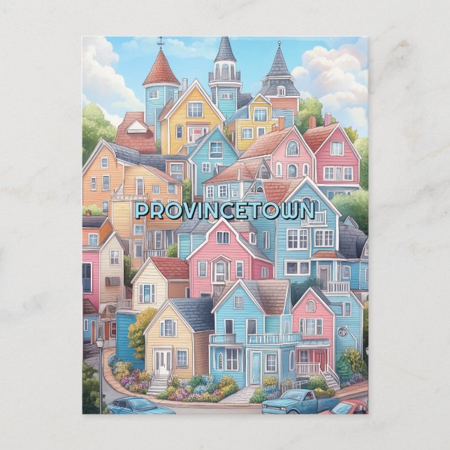 Cartão Postal Mães de Provincetown (Frente)
