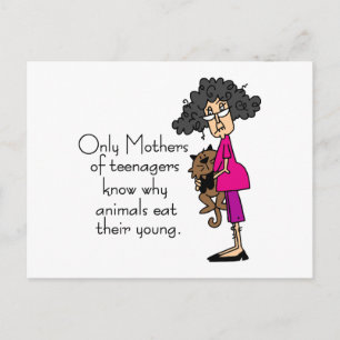 Cartão Postal Mães dos adolescentes