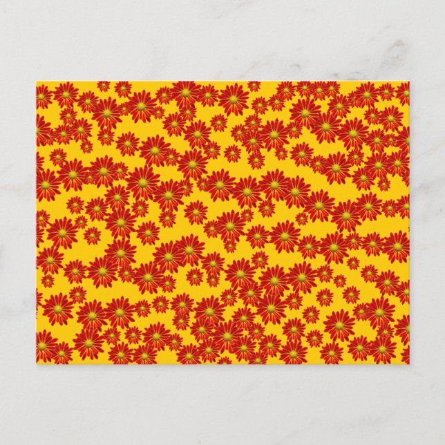 Cartão Postal Mães laranja (Frente)