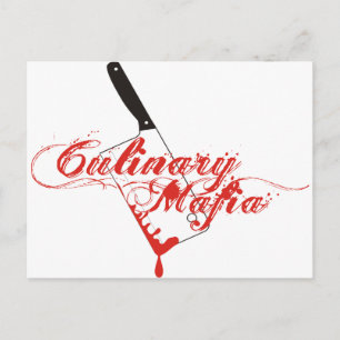 Cartão Postal Máfia Culinária