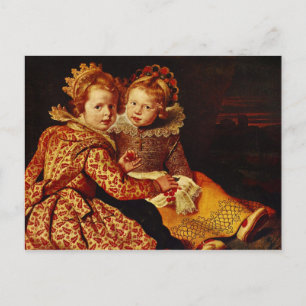 Cartão Postal Magdalena e Jan-Baptist de Vos