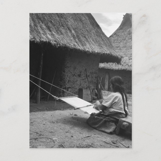 Cartão Postal Magdalenas, Chiapas, México (Frente)