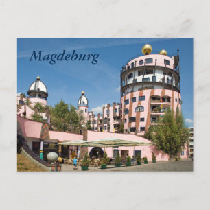 Cartão Postal Magdeburg Grüne Zitadelle