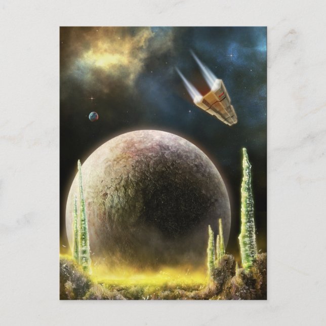 Cartão Postal Magellan Explorer - Superfície Universo | SF Art (Frente)