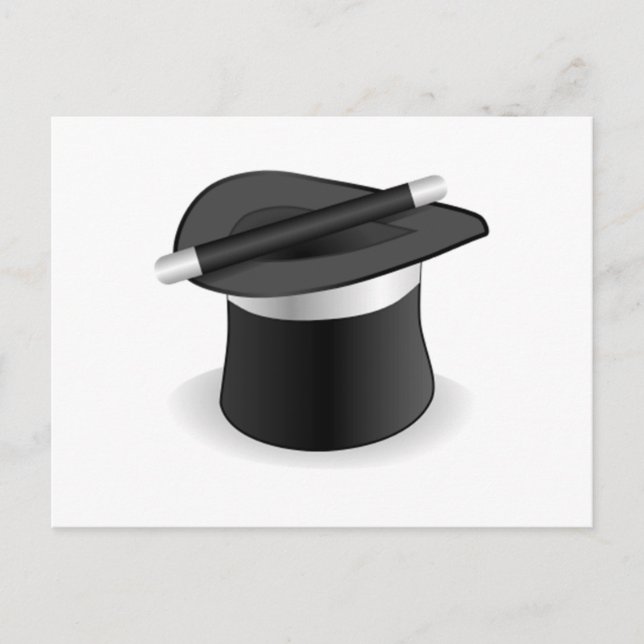 Cartão Postal Maggie Wand e Hat (Frente)