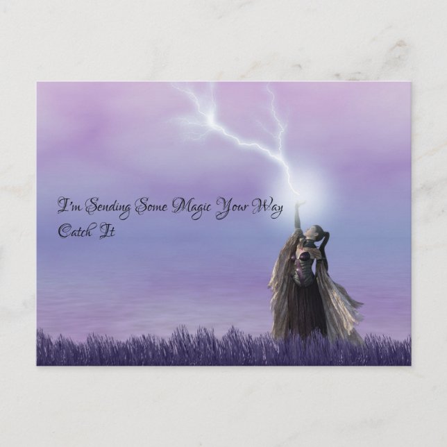 Cartão Postal Magia (Frente)
