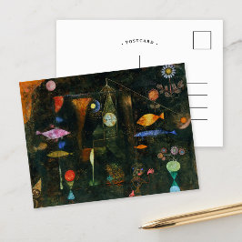 Cartão Postal Magia de Peixes | Paul Klee