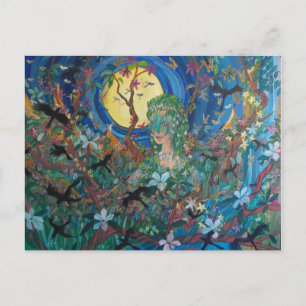 Cartão Postal Magia do Cartão-postal das Florestas