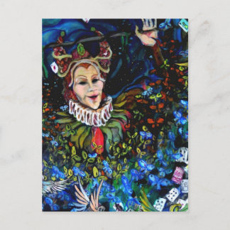 Cartão Postal Magia do Cartão-Postal Noturno