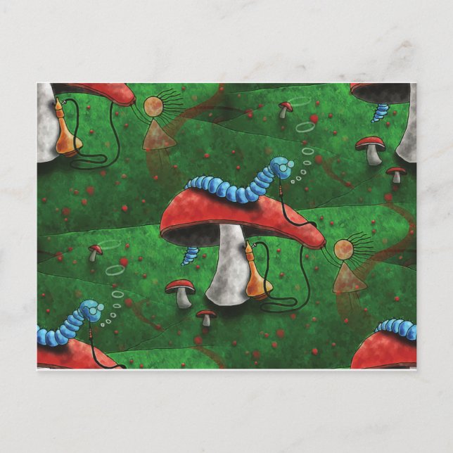 Cartão Postal Magic Mushroom (Frente)