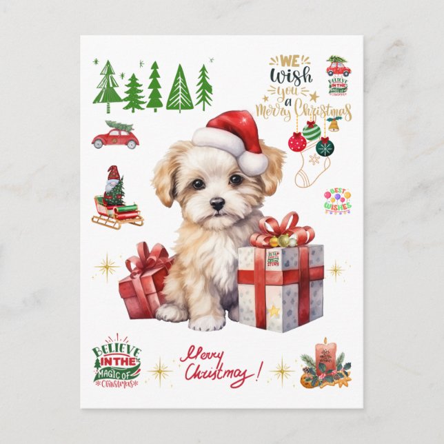 Cartão Postal magic of christmas (Frente)