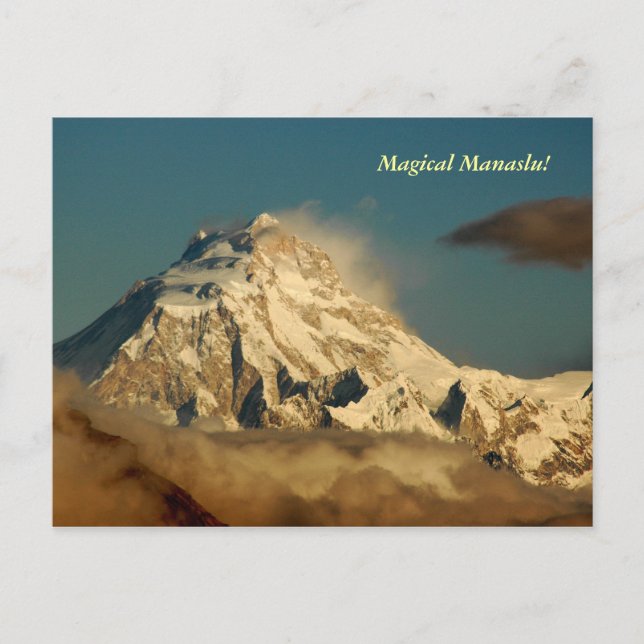 Cartão Postal Magical Manaslu (Frente)