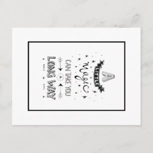 Cartão postal mágico