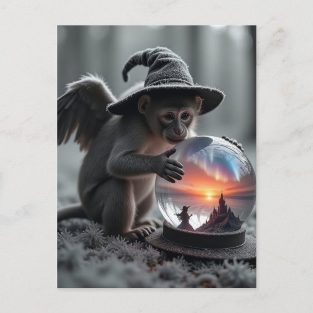 Cartão Postal Mágico de Oz Wicked (Frente)