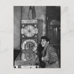 Cartão Postal Mágico do Pinball: década de 1940