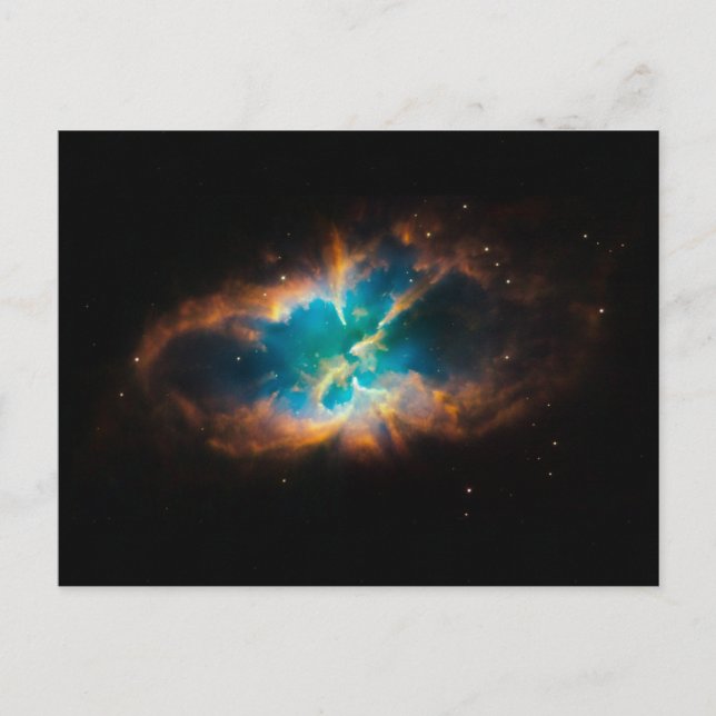 Cartão Postal Magnífica Nebulosa Planetária (Frente)