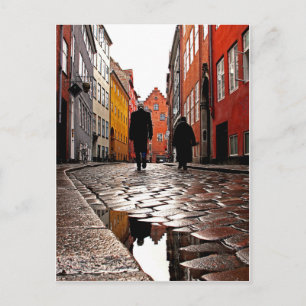 Cartão Postal Magstræde - Copenhague - Dinamarca