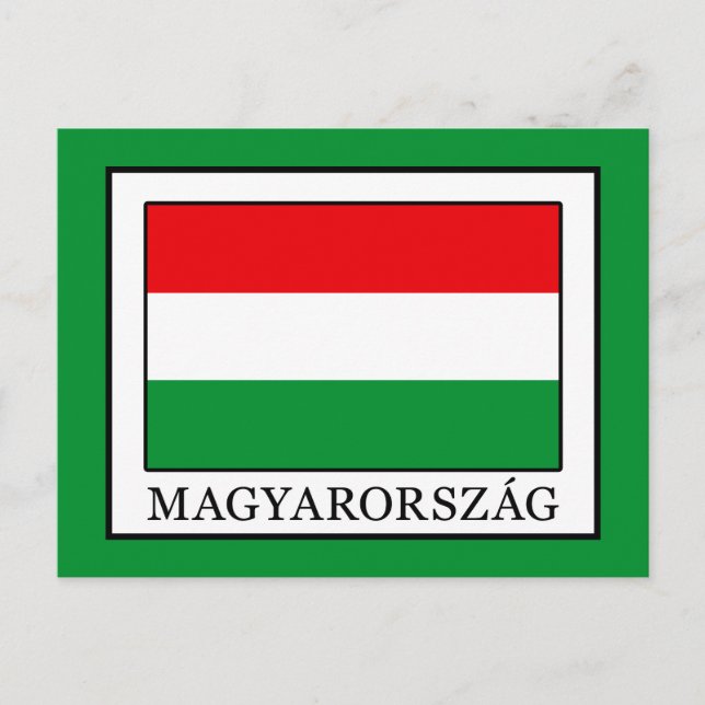 Cartão Postal Magyarorszag (Frente)