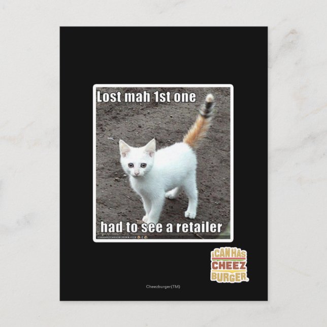 Cartão Postal Mah perdido ø um (Frente)