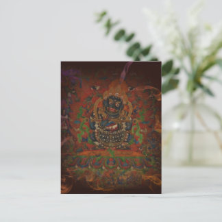 Cartão Postal Mahakala do Budismo Tibetano