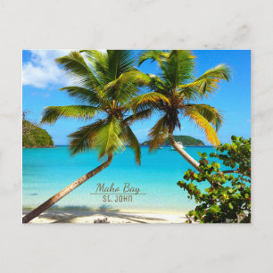 Cartão Postal Maho Bay Beach St. John Postcard