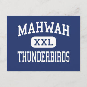 Cartão Postal Mahwah - Thunderbird - High - Mahwah New Jersey