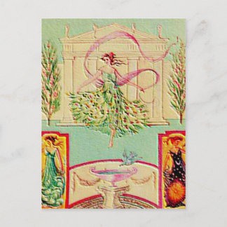 Cartão Postal Maiden Goddess Athena