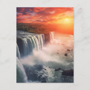 Cartão Postal Maiestoso Niágara Cai #26