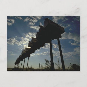 Cartão Postal Mail Boxes Post Card