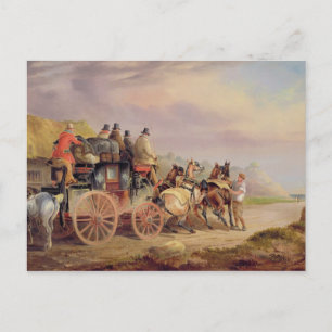 Cartão Postal Mail Coaches em Estrada: O Devonte 'Quickprata'