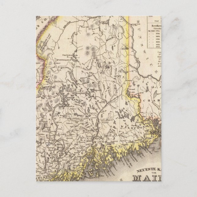 Cartão Postal Maine 4 (Frente)