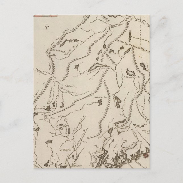 Cartão Postal Maine 8 (Frente)