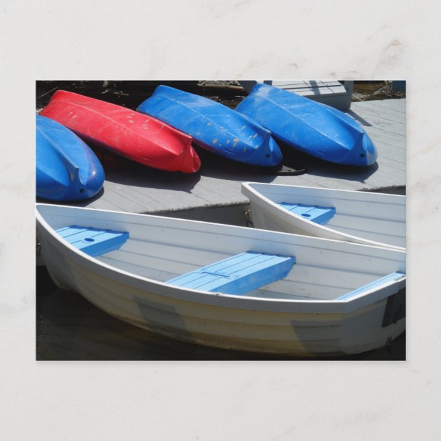 Cartão Postal Maine Boats (Frente)