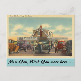 Cartão Postal Maine, Camp Ellis Pier
