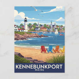 Cartão Postal Maine Kennebunkport Viagem
