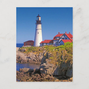 Cartão Postal Maine Lighthouse 10