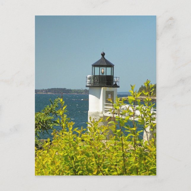 Cartão Postal Maine Lighthouse 12 (Frente)